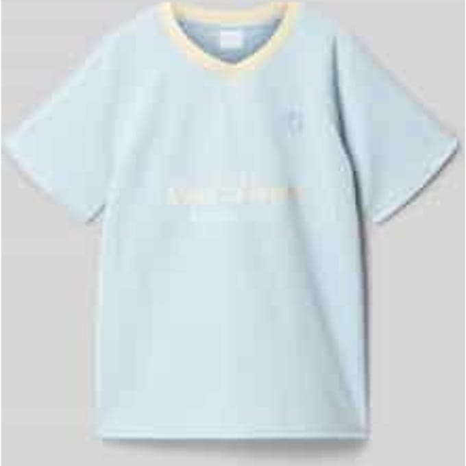 regular fit T-shirt met gestikt logo