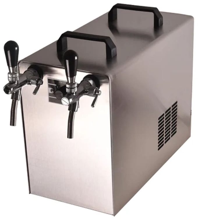 Biertapinstallatie STREAM 50 Complete Set, 2-Lijnen Droge Koeler, 55 l/u