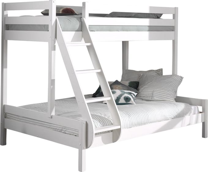 Vipack Stapelbed Pino Martin - 140 + 90 x 200 cm - wit