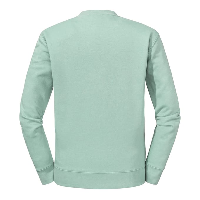 Russell Heren Effen Set-in Sweatshirt (Eucalyptus)