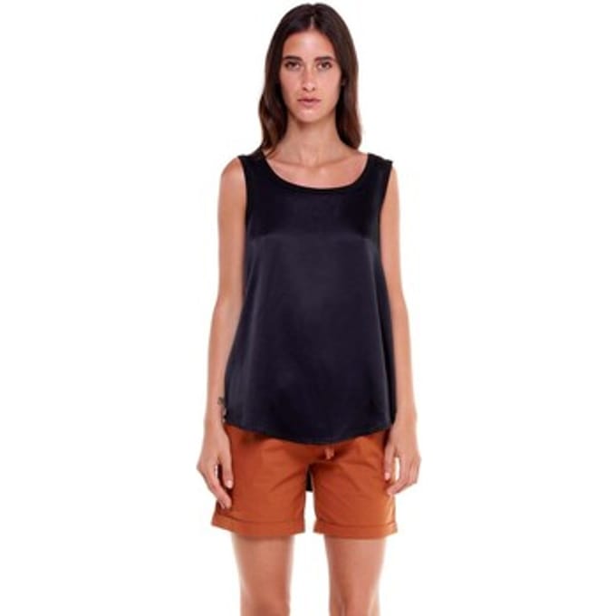 Top Leone 1947 Woman Tank Black Boring