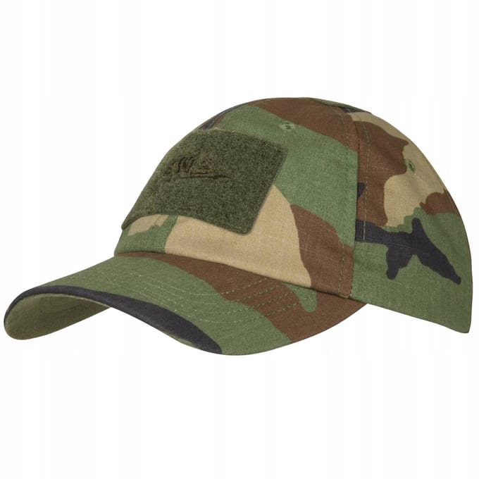 Helikon-Tex Baseball Cap Rip-Stop US Woodland - Verstelbaar