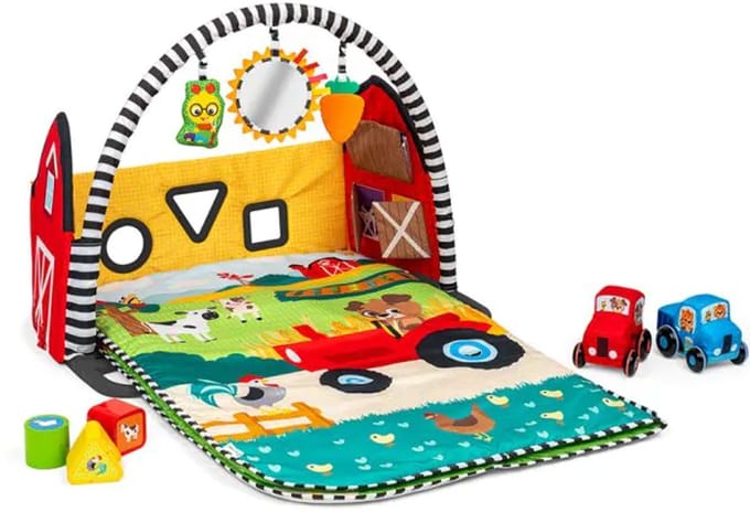 Meegroei activity gym busy barnyard - Baby Einstein - vanaf 0 maanden