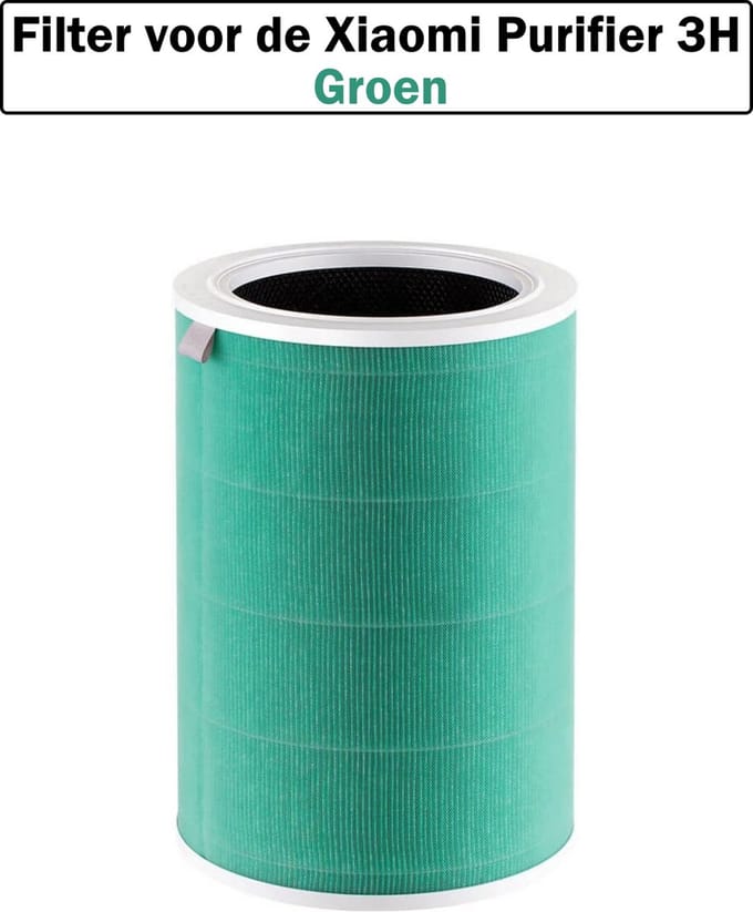 Filter geschikt voor Xiaomi Purifier 3H - Anti-formaldehyde S1 - Groen