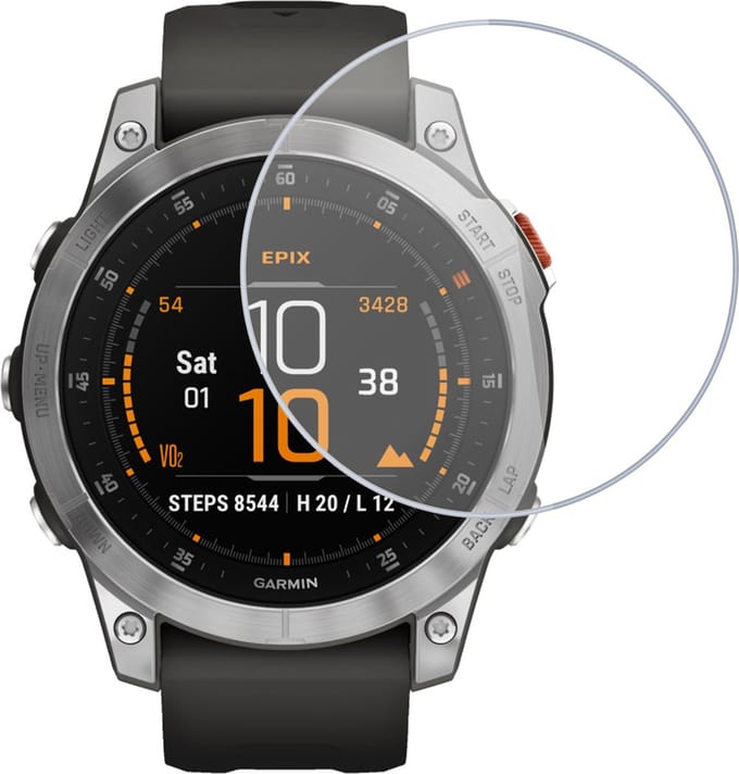 Screenprotector geschikt voor Garmin Epix Gen 2 - Folie Screen Protector geschikt voor Garmin Epix Gen 2