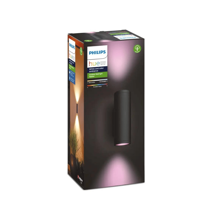 Philips Hue Appear Ronde Muurlamp 2-pack