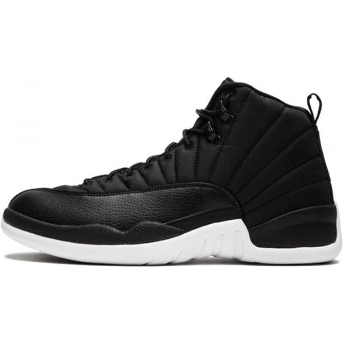 Jordan 12 Retro Nylon 130690-004 44 black