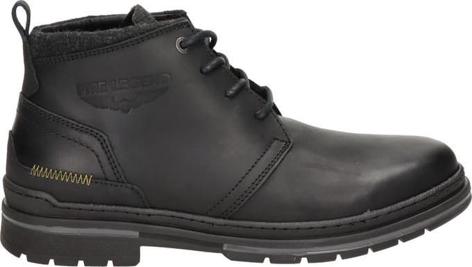 PME Legend Fleetman Veterschoenen Hoog - zwart - Maat 45