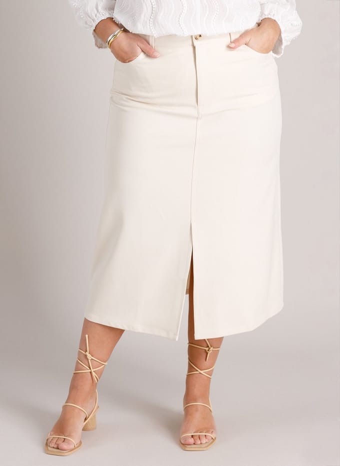 YEST CURVE Lotte Bottoms - Natural - maat 2(50)