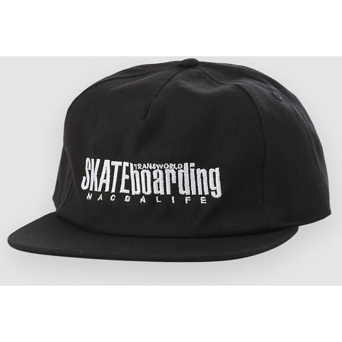Macba Life Mag Logo Cap zwart