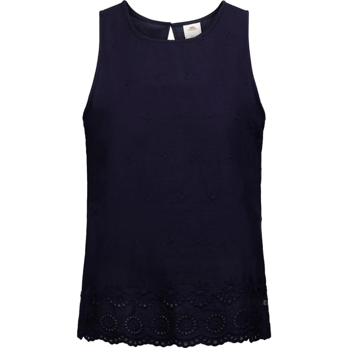 Trespass Dames/Dames Zadie mouwloze casual top (Marine)