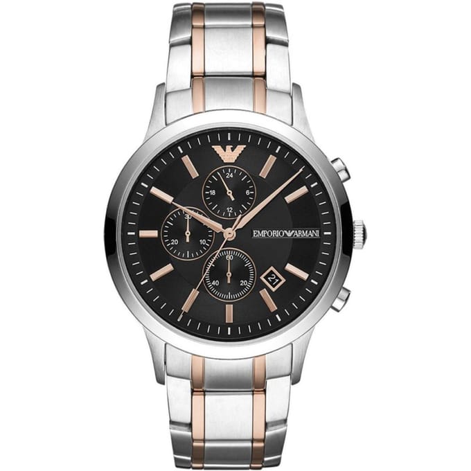 Emporio Armani AR11165 Heren Horloge 43mm 5ATM