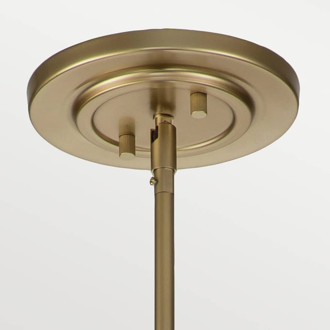 Feiss LED Hanglamp Fusion | 3X E27 Max 40W | Dimbaar | Painted Natural Brass