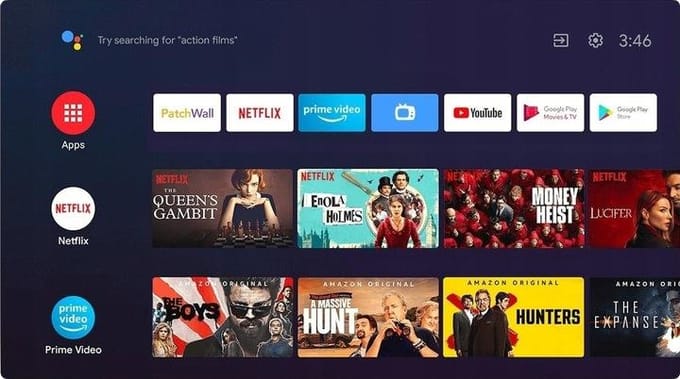 Xiaomi P1E 32" 81,3 cm (32") HD Smart TV Wifi Zwart