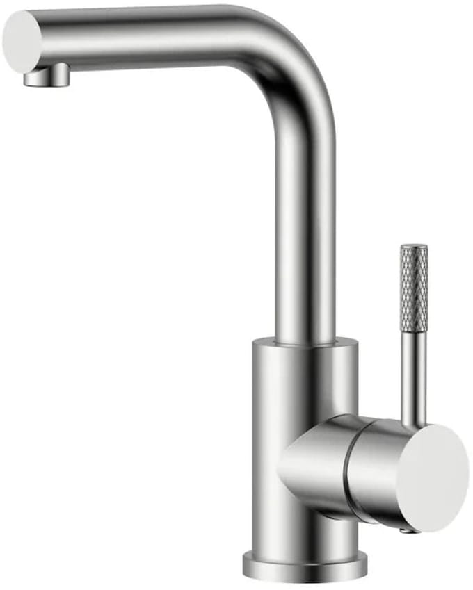 DutchLine - Square S-Grip Wastafelkraan – Chroom