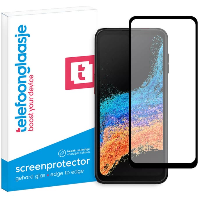Samsung Galaxy Xcover 6 Pro screenprotector gehard glas Edge to Edge