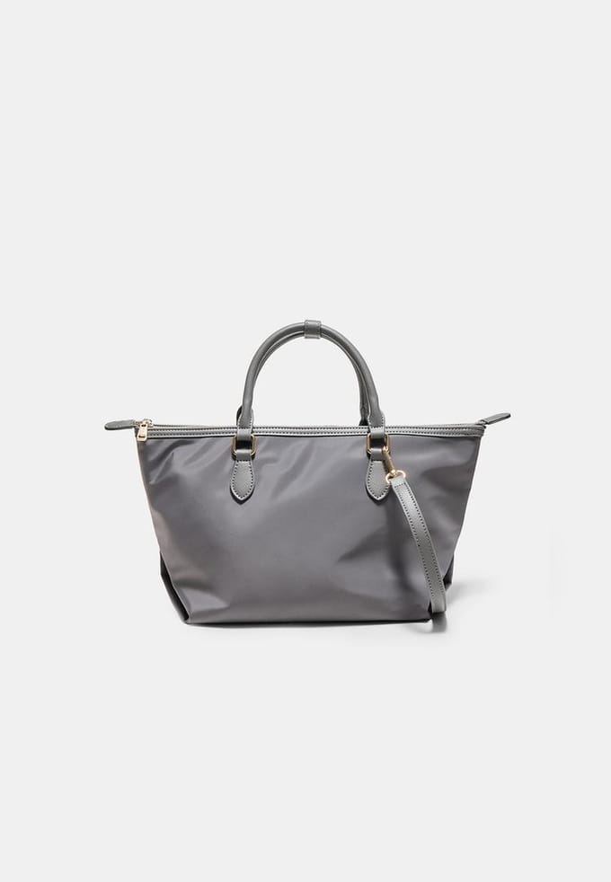 Stradivarius Schoudertas met ritssluiting  Donkergrijs OS