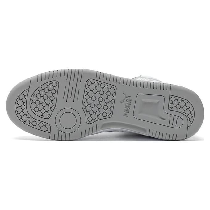 PUMA Rebound v6 Unisex Sneakers - PUMA White-Ash Gray