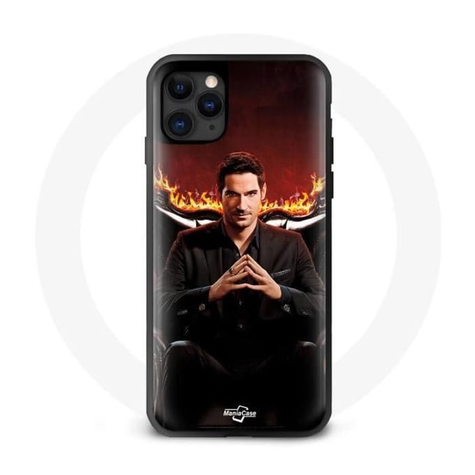 Coque - Lucifer - Iphone 12 Mini - Souple - Noir - Mixte