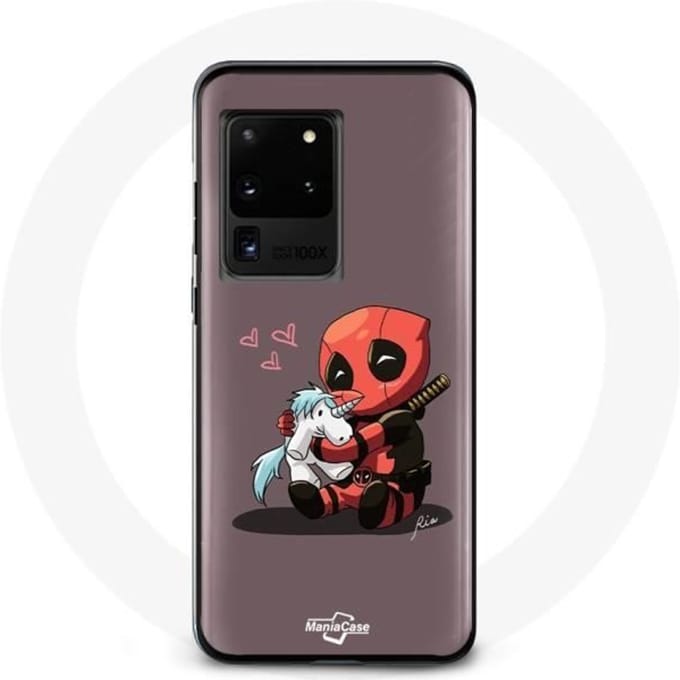 Case voor Samsung Galaxy S20 Ultra DeadPool Eenhoorn Eenhoorn