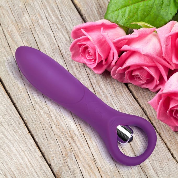 G-Spot siliconen vibrator met haltering