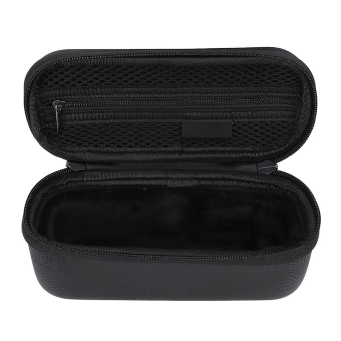 Gimbal Beschermtas Draagbare PU Lederen Twee-Weg Rits Hardshell Draagtas Organizer Opberg gray