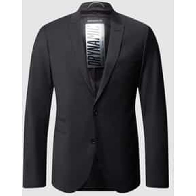 Getailleerd 2-knoops colbert met wol Model 'Irving' - 'Drynamic'