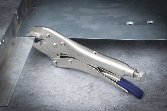 BGS Griptang met vinyl-grip-ontgrendelingshendel 225 mm - 4490