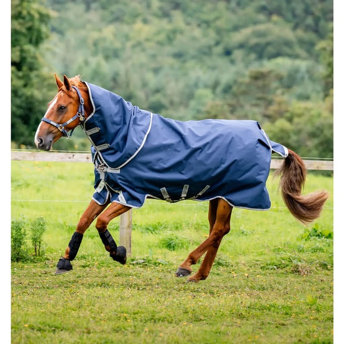 Outdoor paardendeken met halsbedekking Horseware Amigo 1200D Plus Turnout 0g