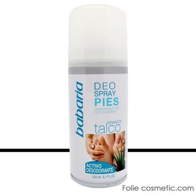Déodorant Spray pour les pieds à l'Aloé Vera - BABARIA - 150ml