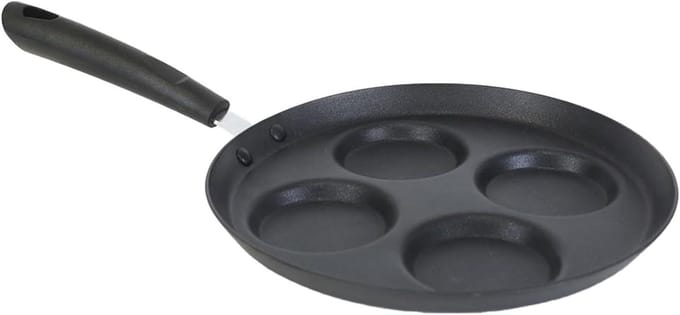 Pannenkoekenpan - Koekenpan - Lekkere Pannenkoeken Bakken - Non-stick Coating - Ø 24 cm - Multicolor