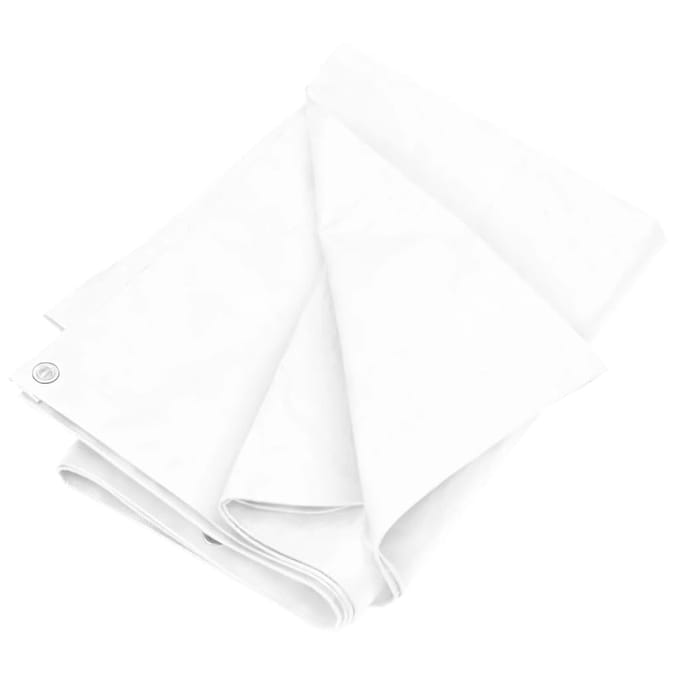vidaXL - Dekzeil - 180 - g/m² - 2x3 - m - HDPE - wit