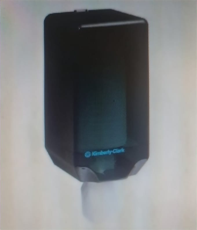 7905 Kimberly-Clark poetsdoek dispenser combirol zwart