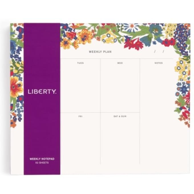Liberty Margaret Annie Weekly Notepad