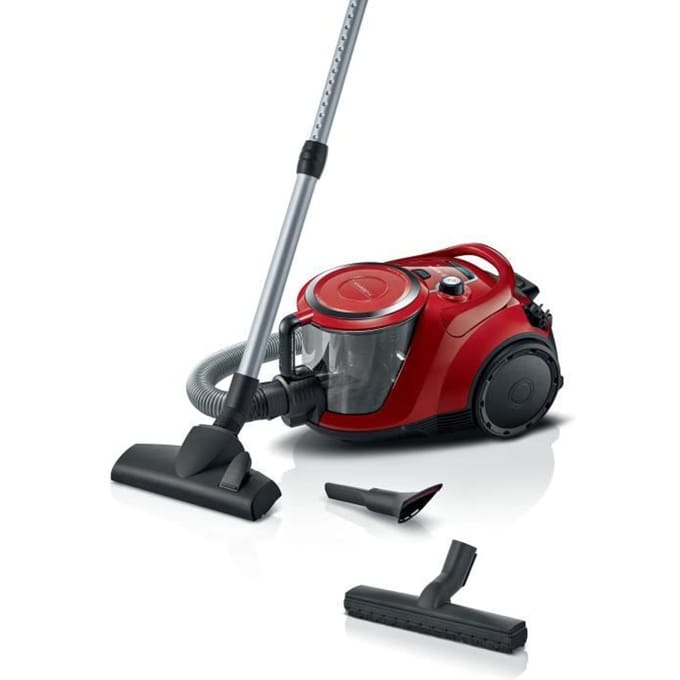 Bosch ProSilence BGC41Q69 Serie 6 - Stofzuiger zonder zak - Rood