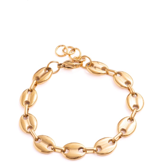 Luxenter Armband met 18-karaats geelgouden afwerking - Forbek