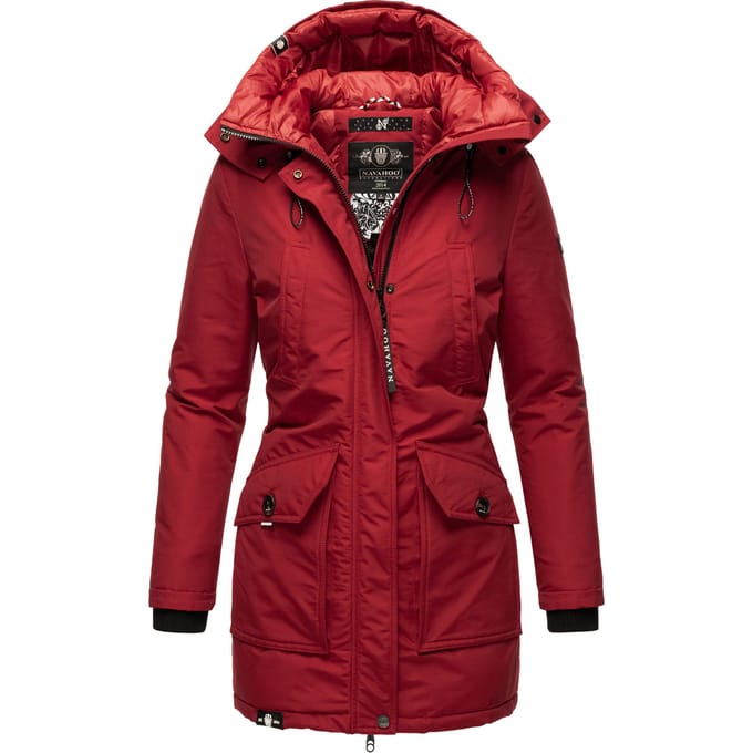 Navahoo dames winterjas Blizzardstorm – Lang, Warm & Functioneel
