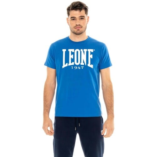 T-shirt Korte Mouw Leone 1947 Man Short Sleeves Big Logo
