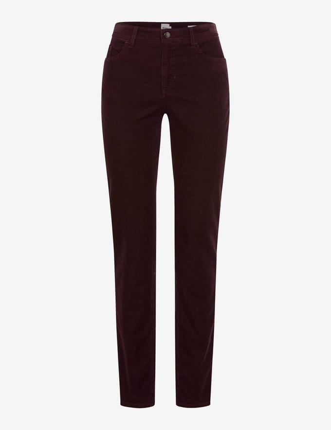 Brax Dames Jeans  Style MARY BLACKBERRY VIOLET, donkerpaars, maat 38
