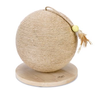 Designed by Lotte Balty Krabbol - Krabpaal - Hout - XL - 30x30x31,5 cm