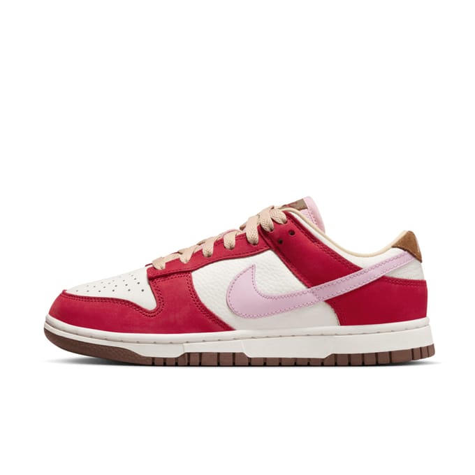 Nike Dunk Low Premium - Sneakers - Unisex - Wit - Rood
