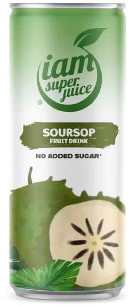 I am Superjuice Soursop 12 x 330 ml - Voordeelverpakking