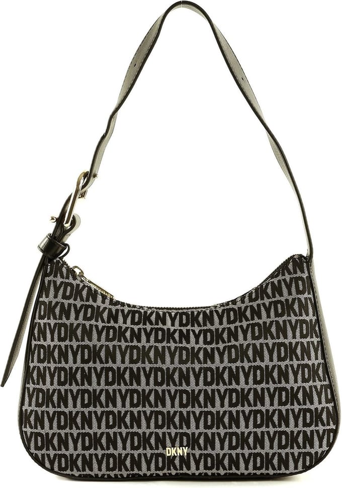 DKNY Schoudertas Handtas Deena TZ Shoulder Bag BK Logo - BK Zwart