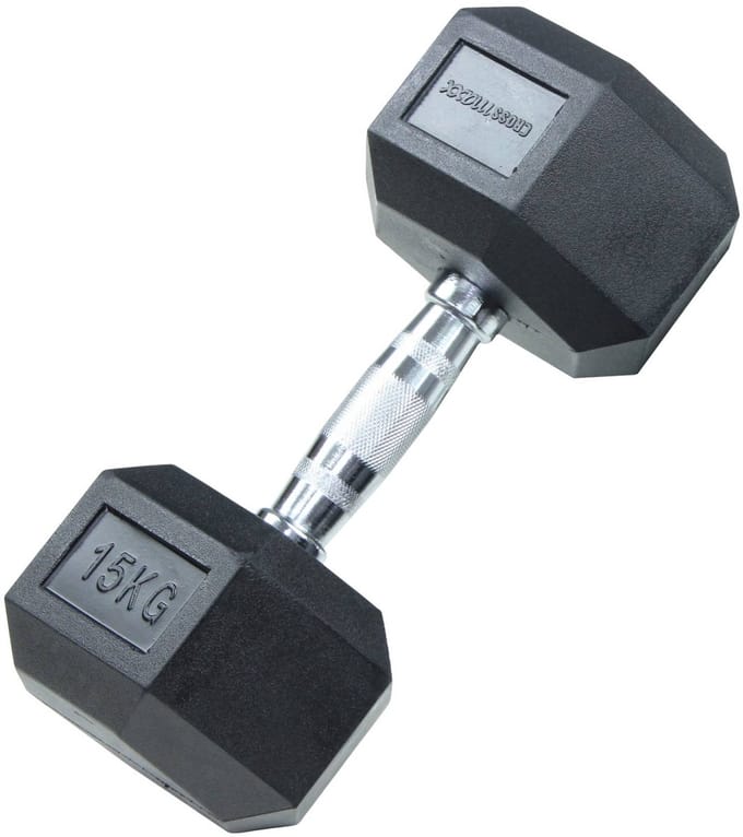 Crossmaxx Hexagon dumbbell 25 kg