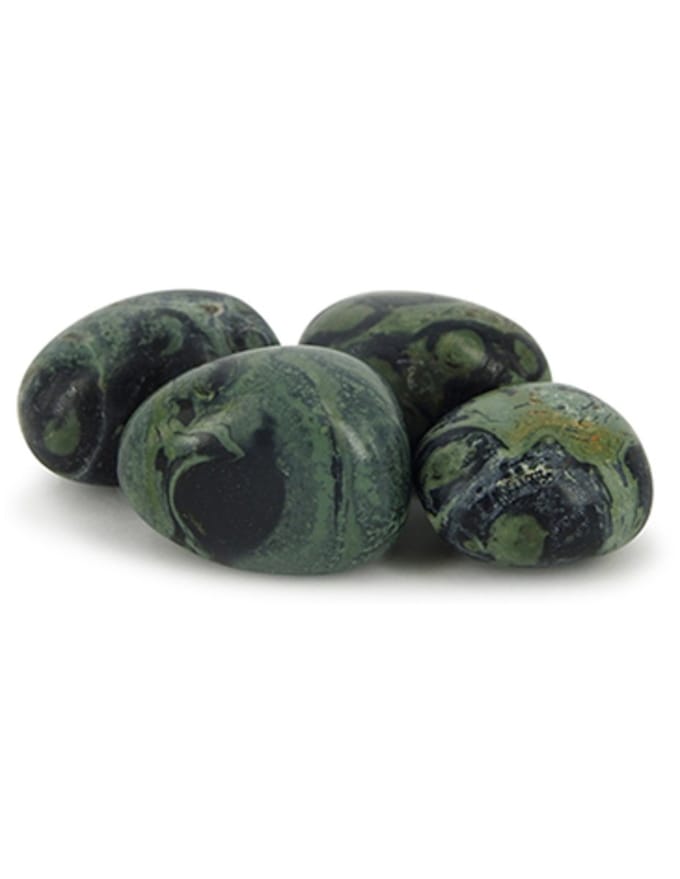 Jaspis kamballa 50 gr. trommelstenen (mt3)