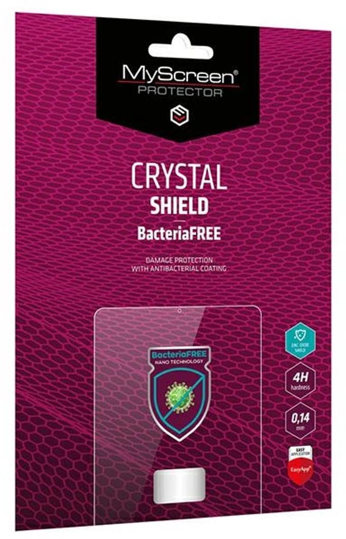 MyScreen Protector MS CRYSTAL BacteriaFREE - Lenovo Tab M8 - Transparant - Antibacterieel - Gemakkelijk te monteren