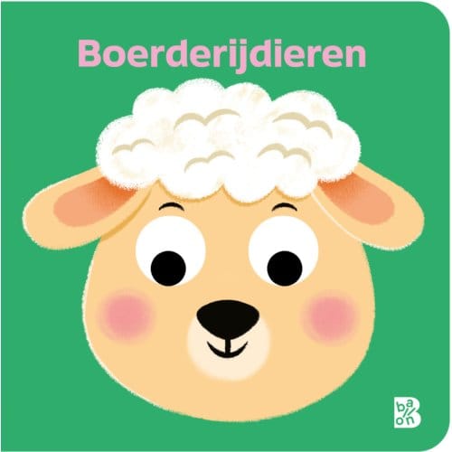 Boerderijdieren - Kartonboek Met Wiebeloogjes