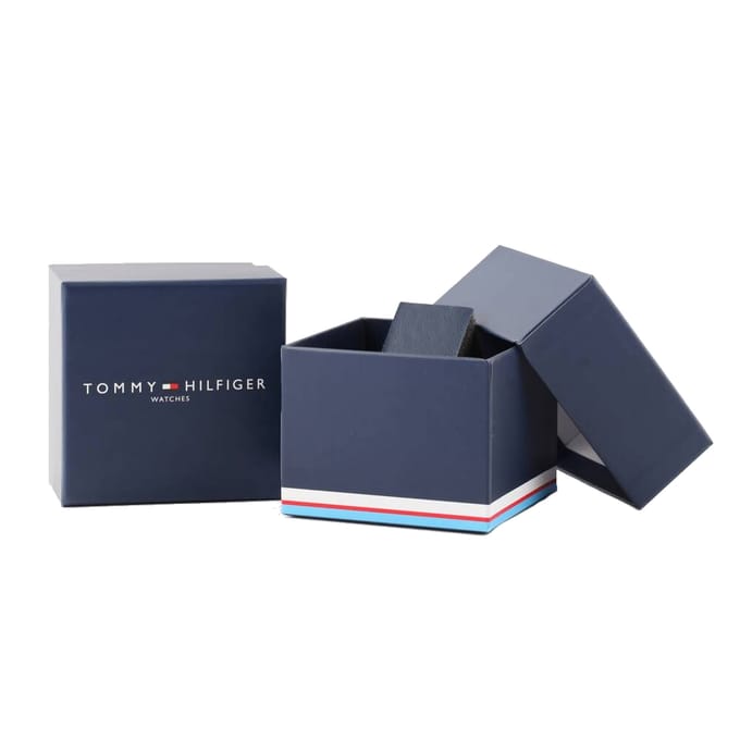 Tommy Hilfiger Paige 1782543 Horloge - Leer - Wit - Ø 36 mm