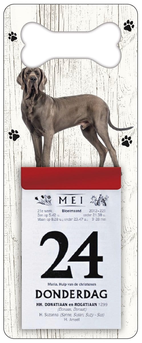 Scheurkalender 2027 Hond: Deense Dog