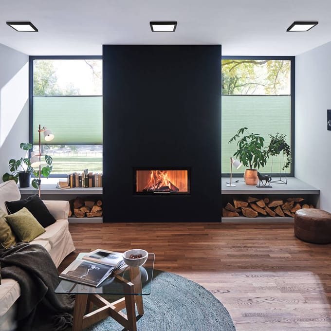 Paulmann Abia LED paneel 4.000K hoekig 30cm zwart